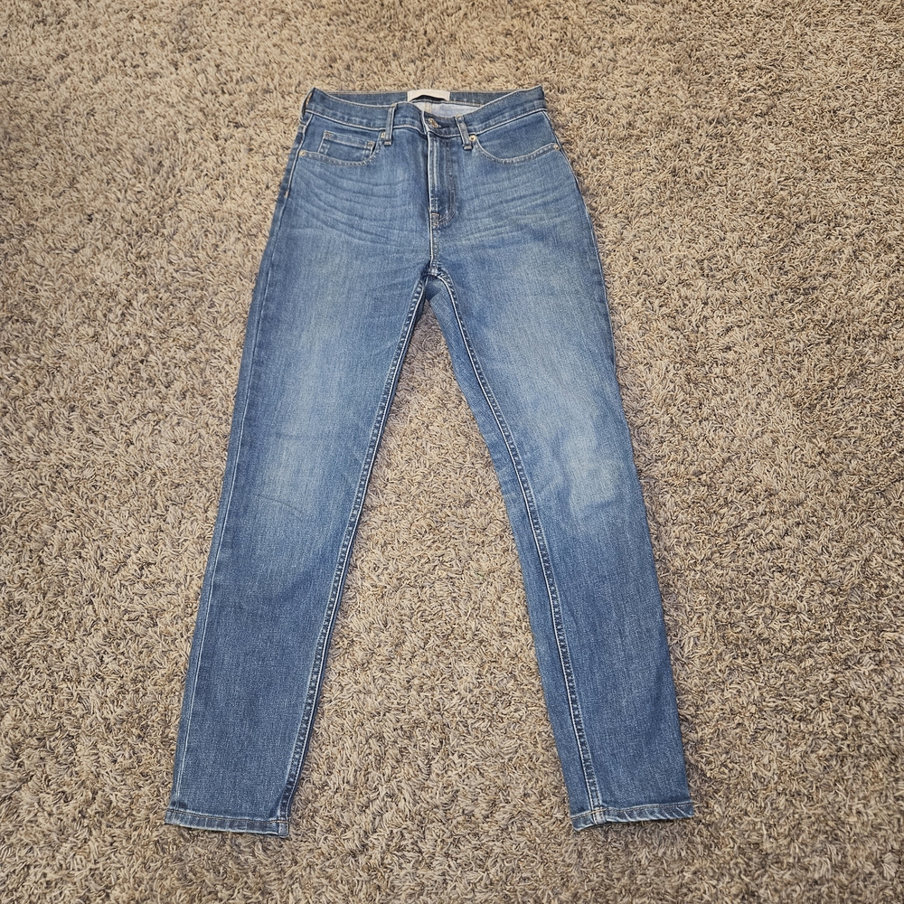 Everlane Jeans Womens 27 Regular Blue Medium Wash Stretch RN 139393